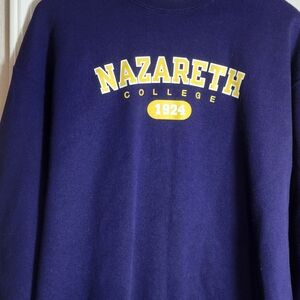 Champion Men's Navy Crewneck Sweater